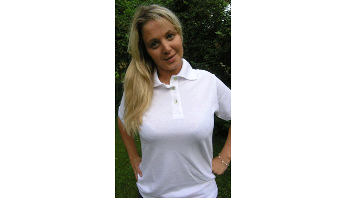 Polo-Shirt weiss