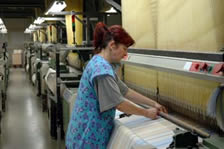 Blick in die Produktion der Tablesets